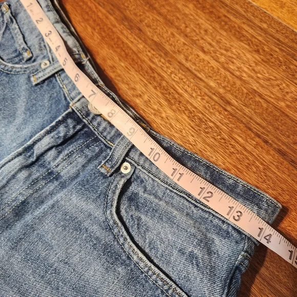 Lucky Brand Denim Frayed Hem Women Shorts Teen Sz 2/26 - Picture 7 of 10